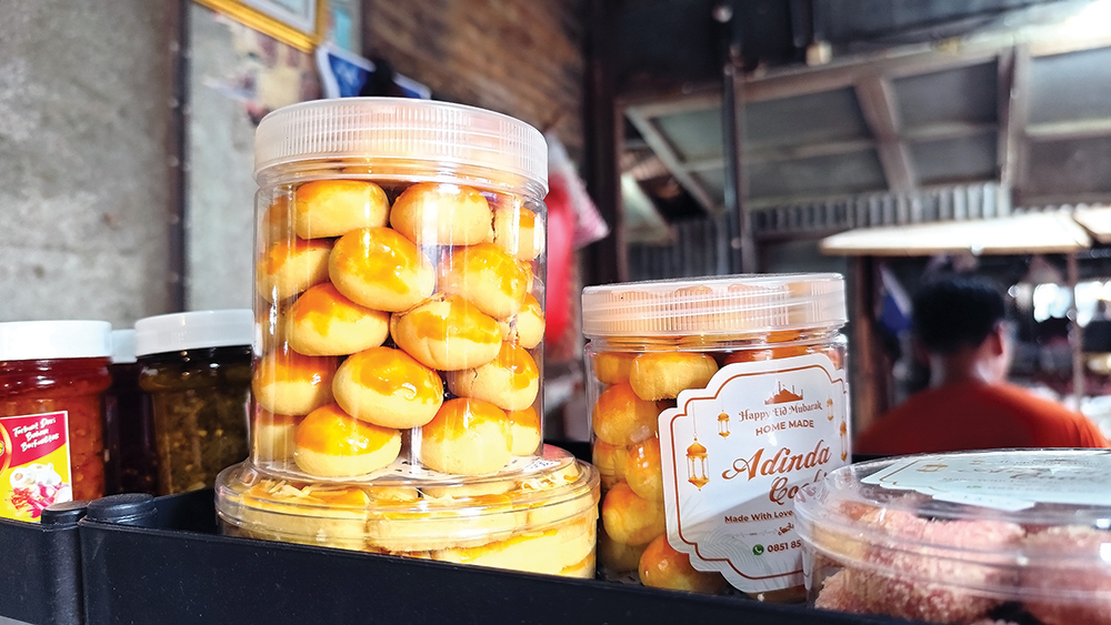 PRIMADONA: Kue nastar menjadi kue yang paling banyak peminatnya setiap Lebaran.