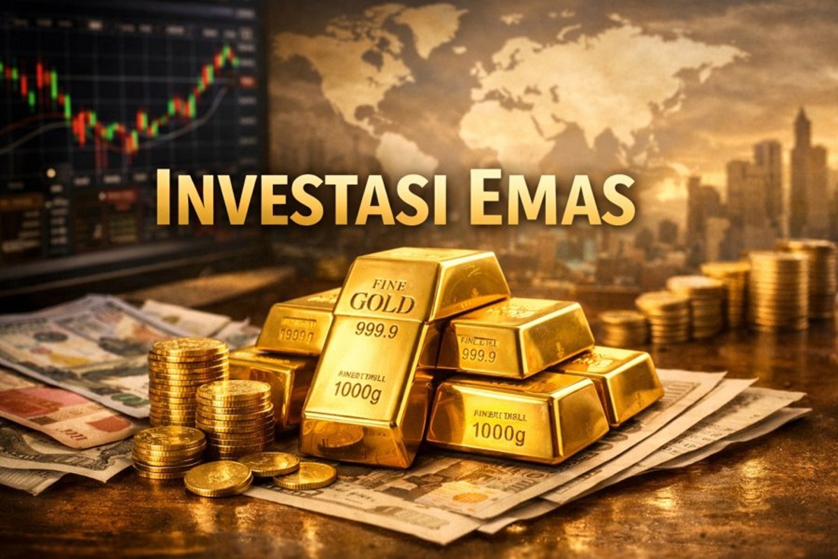 ilustrasi investasi emas