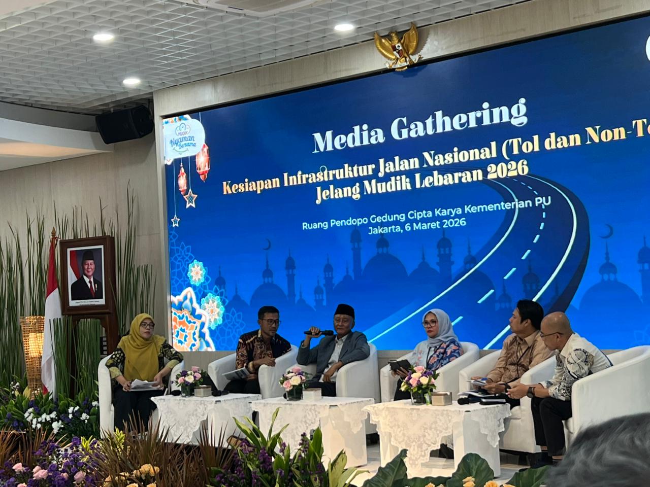 INFRASTRUKTUR: Rilis kesiapan jalan nasional (tol-non tol) jelang mudik Lebaran 2026