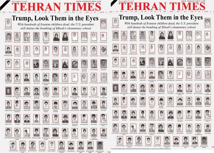 MARTIR CILIK: Media Tehran Times 