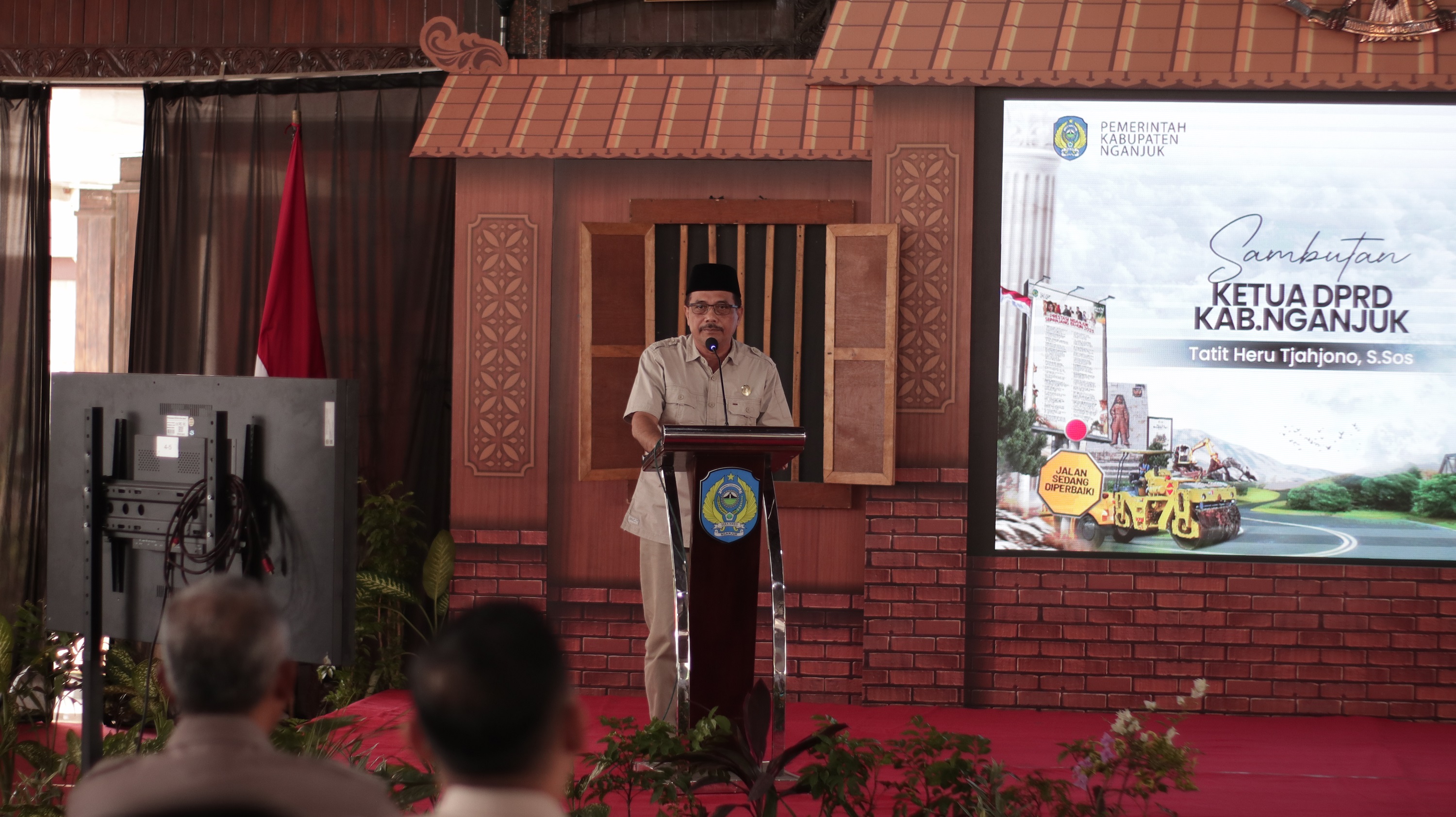 Ketua DPRD Nganjuk Tatit Heru Tjahjono mengikuti Musrenbang Kabupaten Nganjuk Tahun 2027