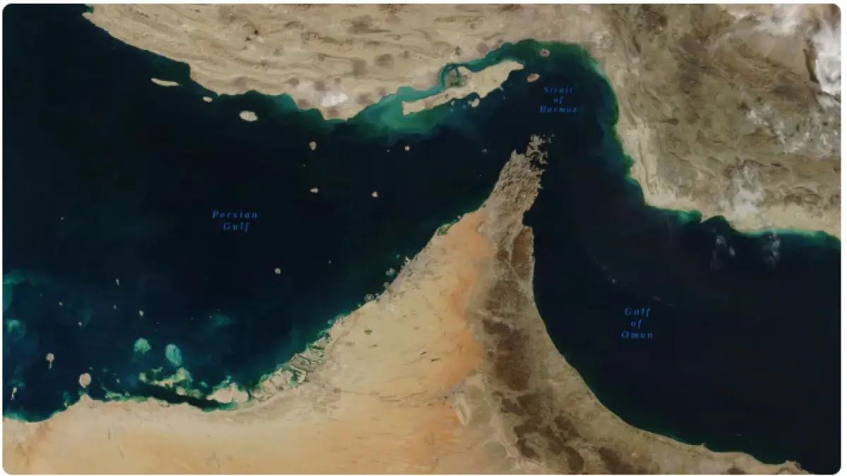Ilustrasi Selat Hormuz. (Better World Campaign)