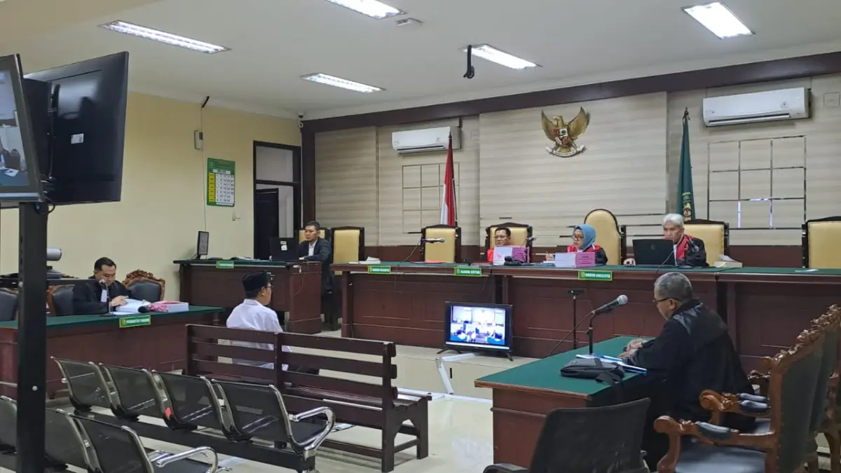Sidang Sujono di gelar di PN Tipikor Surabaya