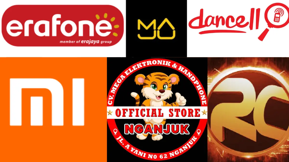 Gerai atau outlet di Nganjuk.