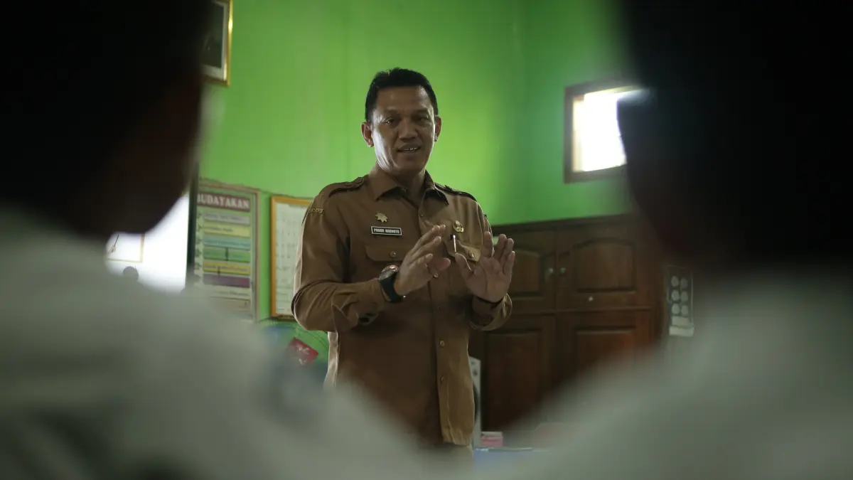 Kepala Dinas Pendidikan Nganjuk Puguh Harnoto