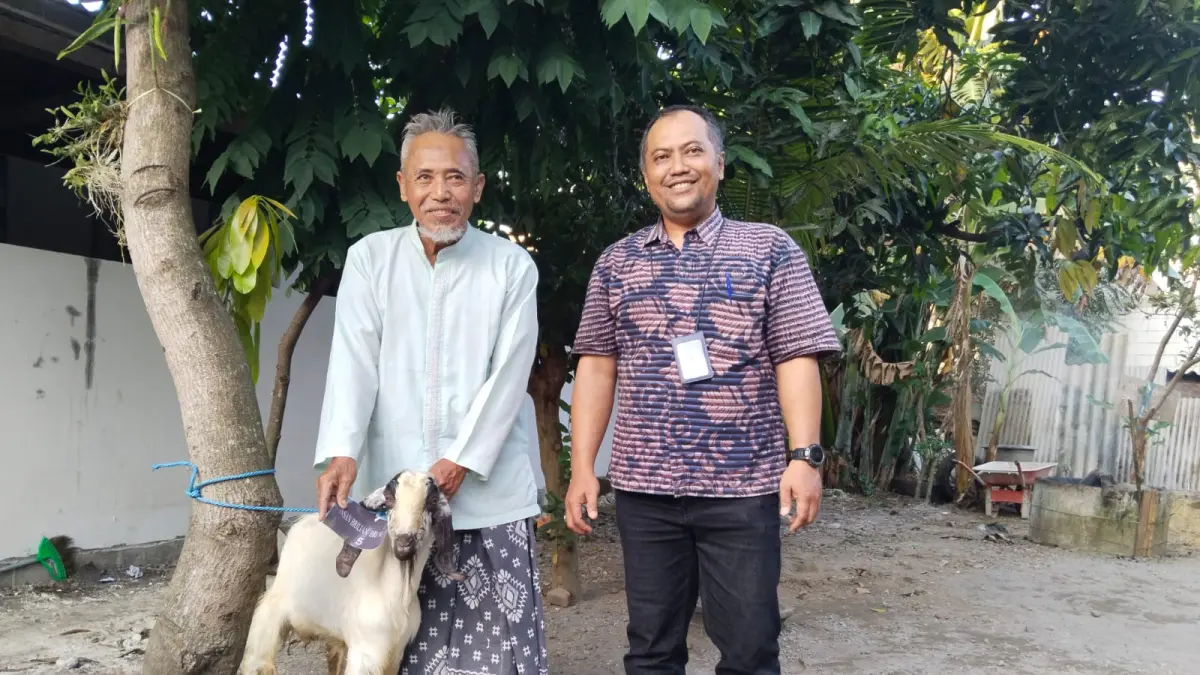 Idul Adha 2026, BRI Branch Office Nganjuk Salurkan Hewan Kurban untuk Warga Kurang Mampu