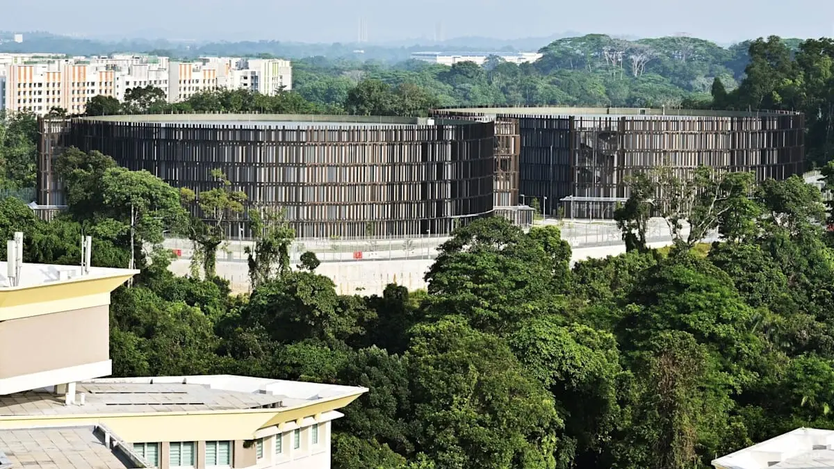 The new Tengah Service Reservoir