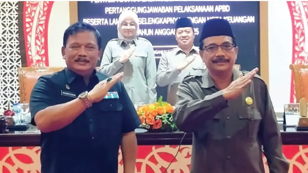 Ketua DPRD Pimpin Rapat Paripurna Raperda Pertanggungjawaban APBD 2025