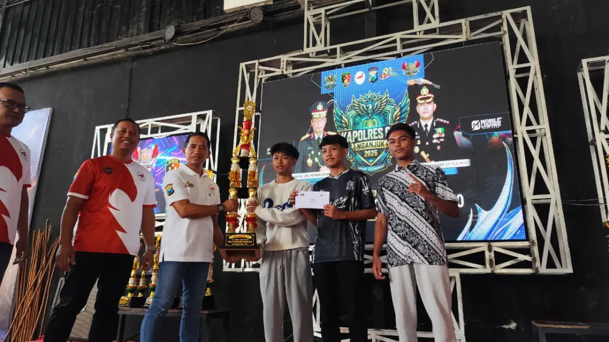 Polres Nganjuk Gelar Turnamen Esports, Sasar Generasi Muda