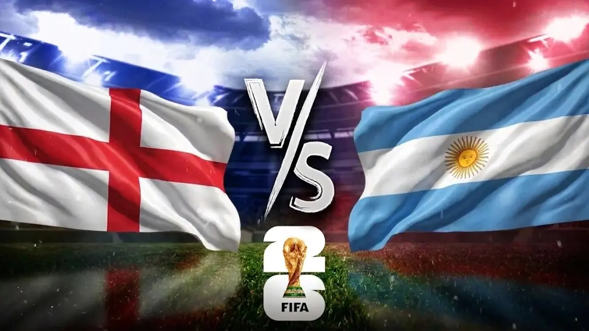 Inggris vs Argentina