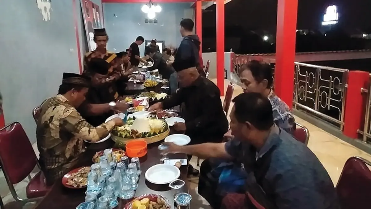JAGA PERSATUAN: Peringatan Kudatuli jadi semangat untuk memajukan Kabupaten Nganjuk. (karen wibi/jprk)