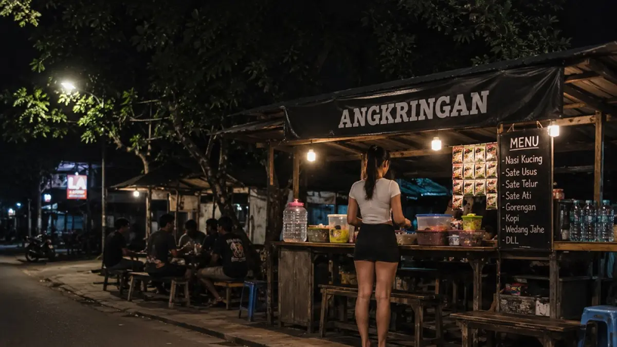 jika terbukti mereka tidak hanya berjualan angkringan, pemkab akan memberikan sanksi tegas. (karen wibi/jprk)