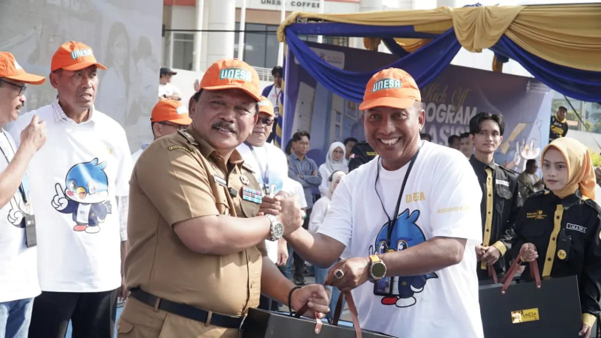 NARASUMBER: Kang Marhaen bertekad memajukan pendidikan di Tanah Air. (karen wibi/jprk)