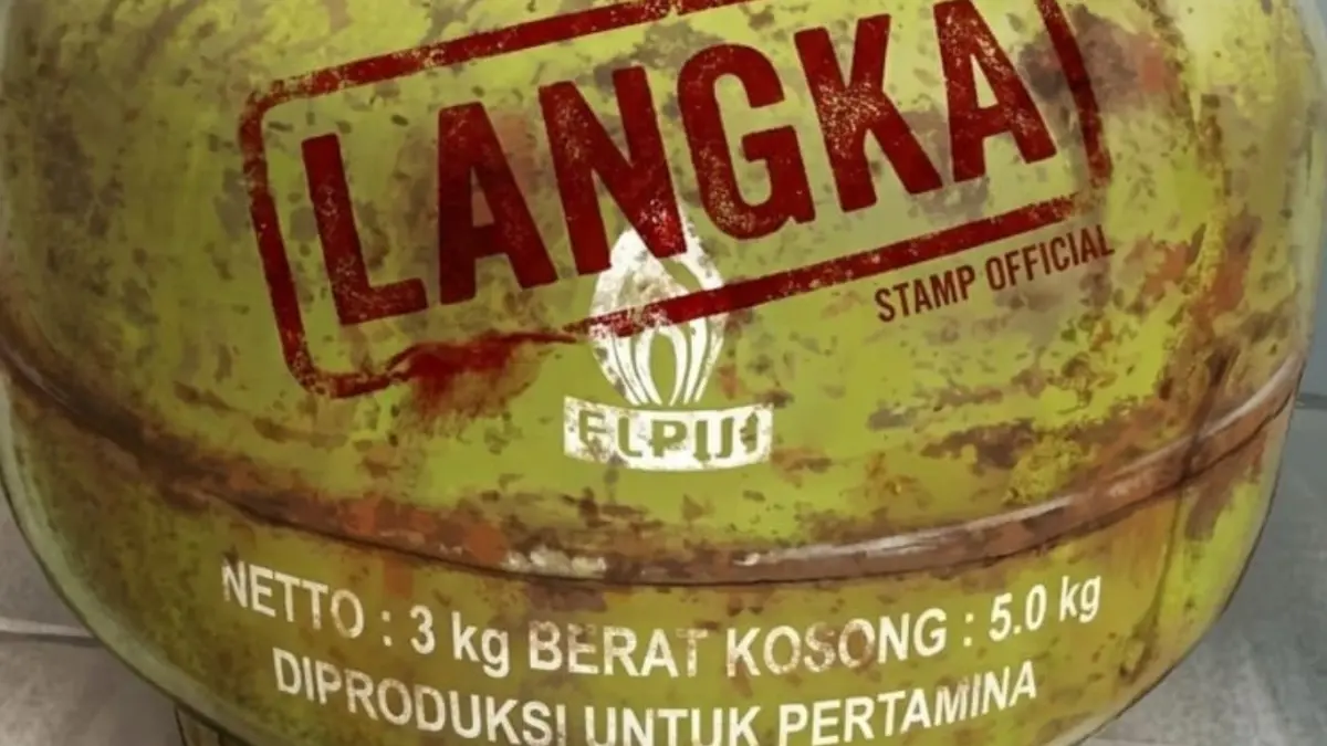 Ilustrasi foto gas LPG 3 kilogram yang mulai langka di beberpa kecamatan di wilayah Kabupaten Nganjuk.