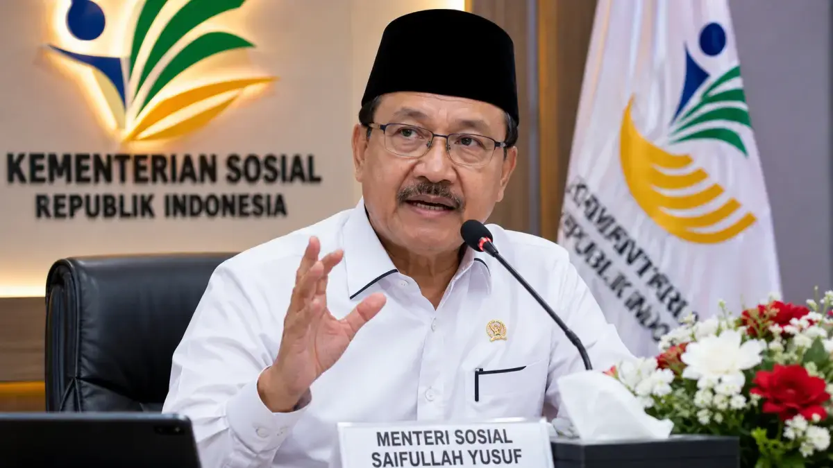 Menteri Sosial, Saifullah Yusuf.