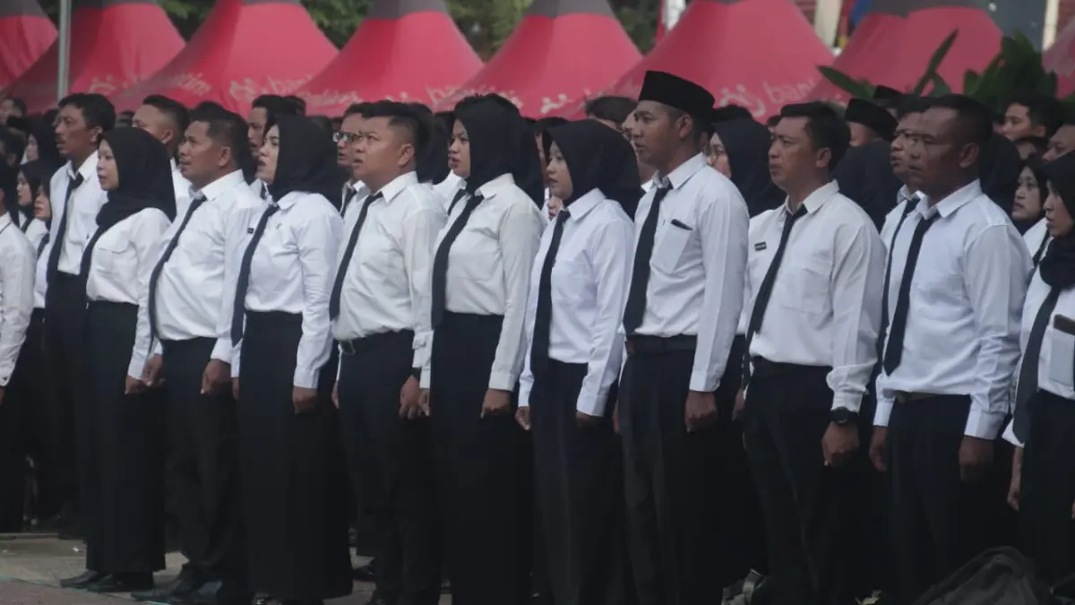 Perlu diketahui, di akhir tahun lalu, Pemkab Nganjuk mengajukan 2.247 calon PPPK paruh waktu untuk dilantik. (karen wibi/jprk)