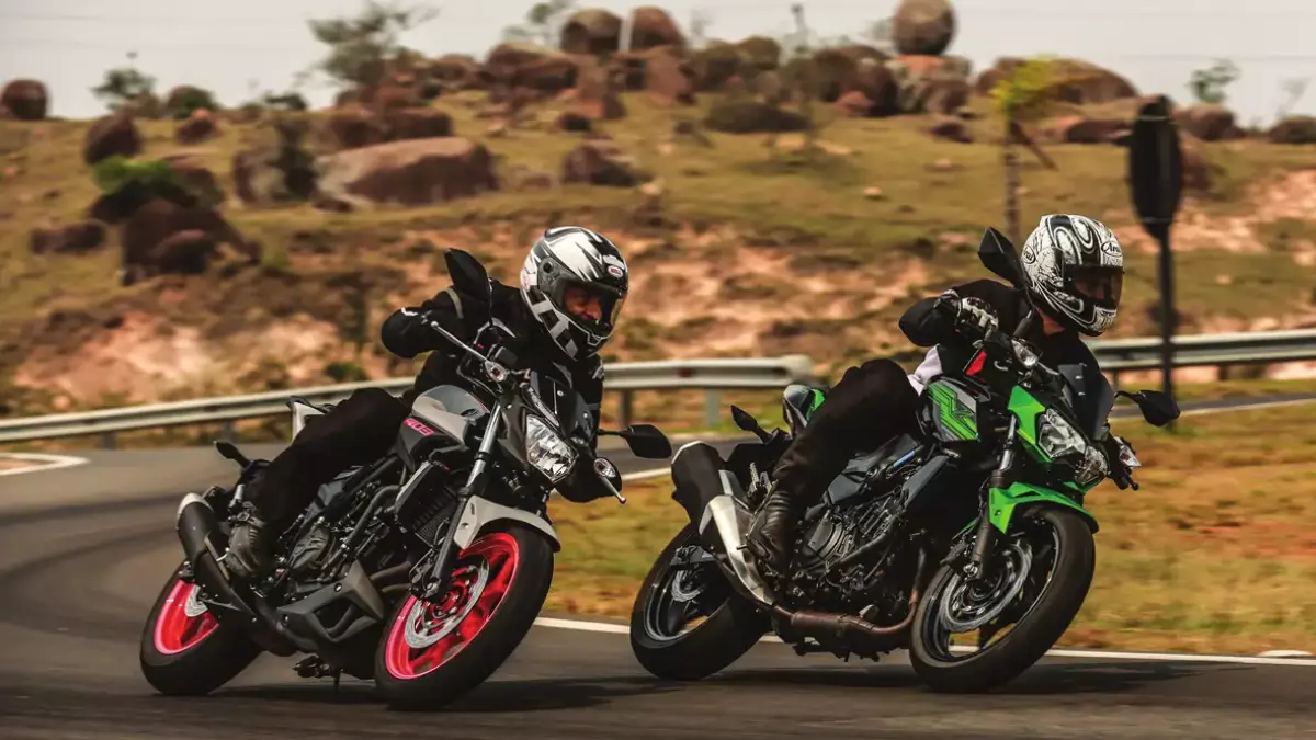 Kawasaki Z400 vs Yamaha MT-03