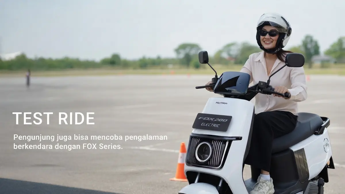 Test Ride Polytron Fox 200