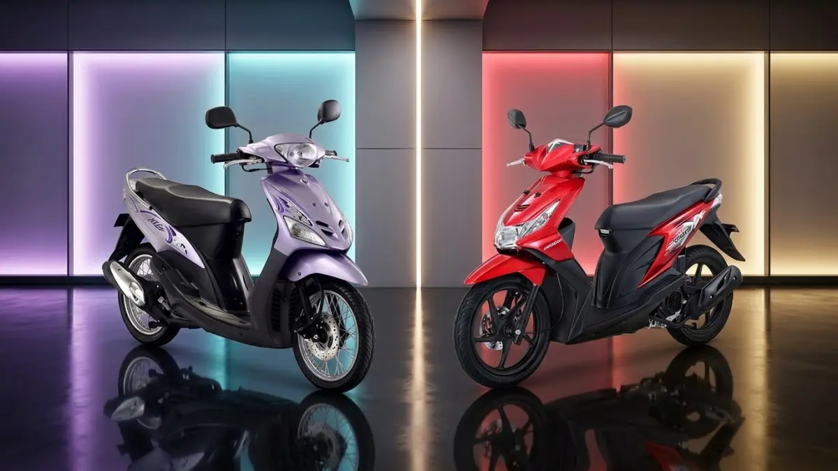 Bukan Mio atau BeAT! Ternyata Ini Motor Matik Pertama