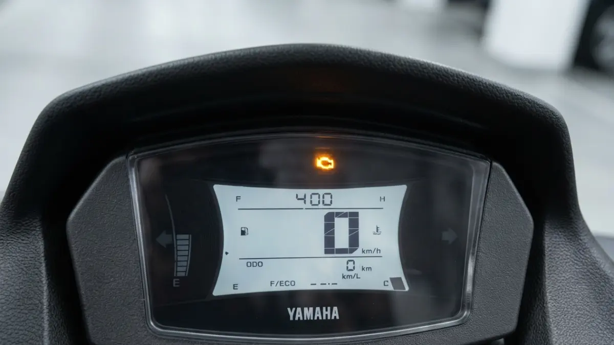 Lampu Indikator NMAX Menyala