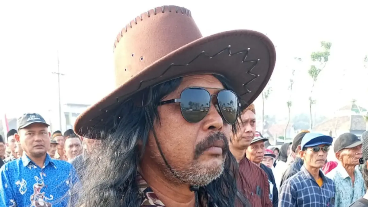Paling stand out! penampilan "Koboi Jadul" Warga Desa Banjaranyar curi perhatian di Upacara HUT RI ke-81.
