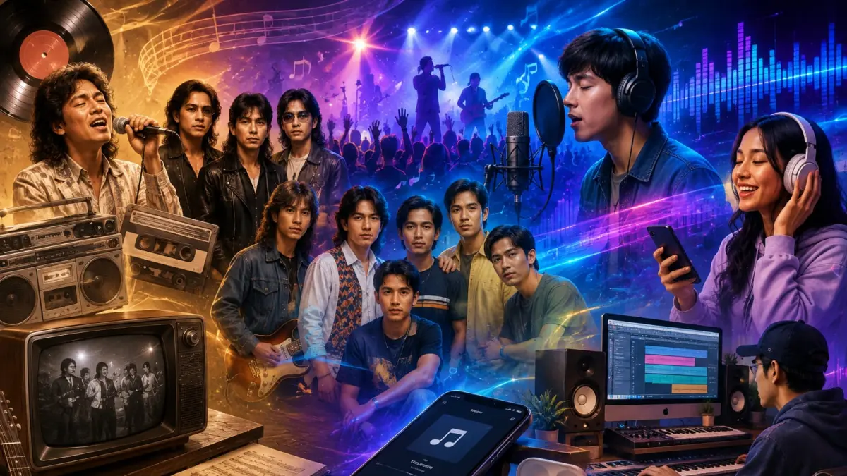 Musik pop terus berkembang mengikuti perubahan zaman, dari era kaset hingga platform digital, dan tetap menjadi salah satu genre yang dekat dengan selera masyarakat.