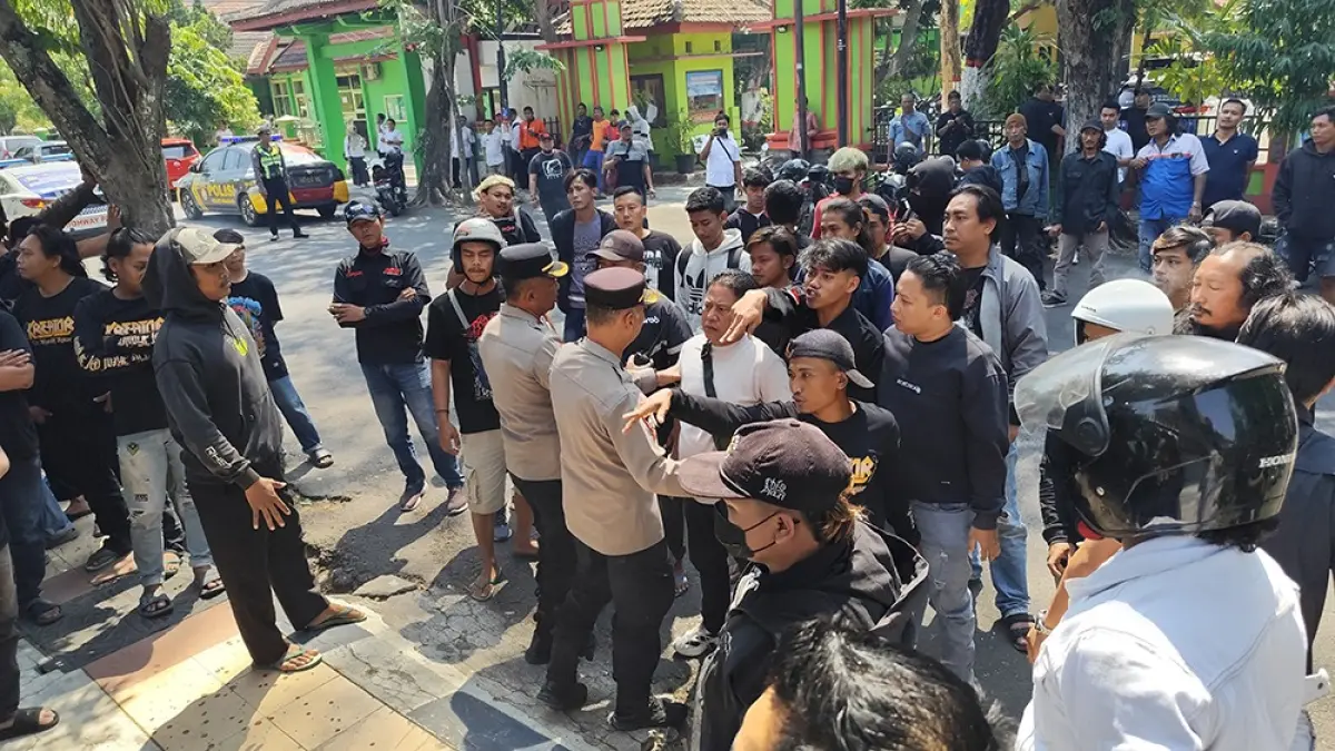 Kejari Nganjuk masih melakukan penelitian terhadap kelengkapan materi perkara. (novanda nirwana/jprk)