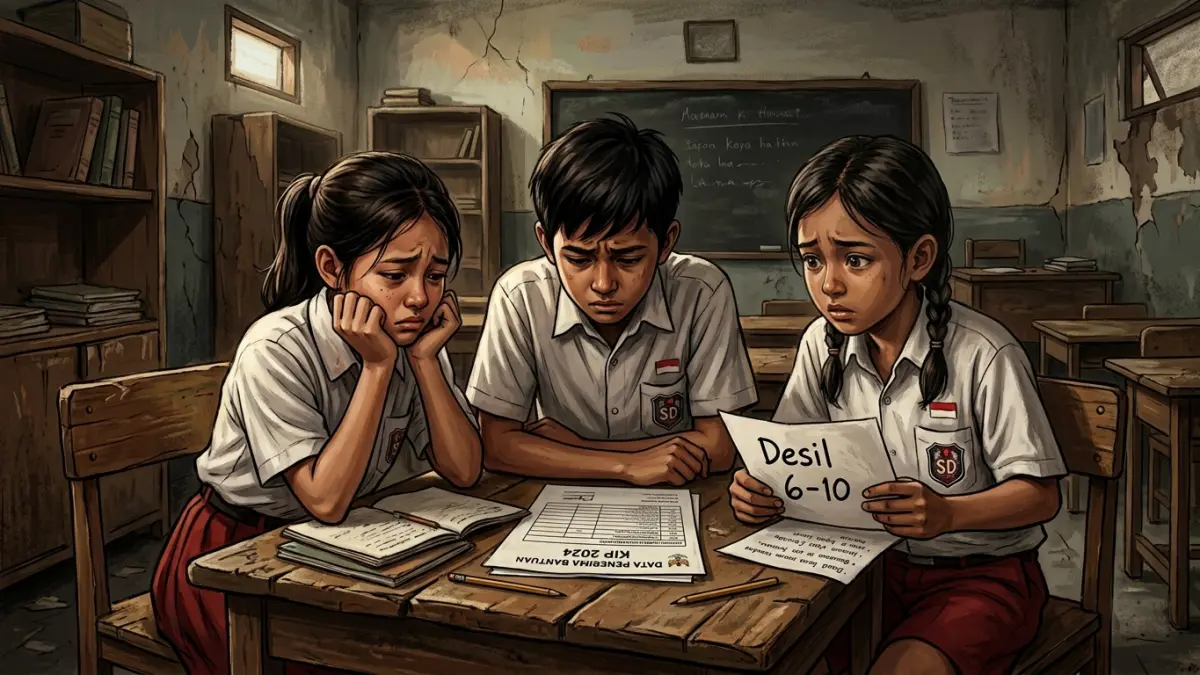 Siswa Miskin Nganjuk Cemas PIP Terancam Dicabut