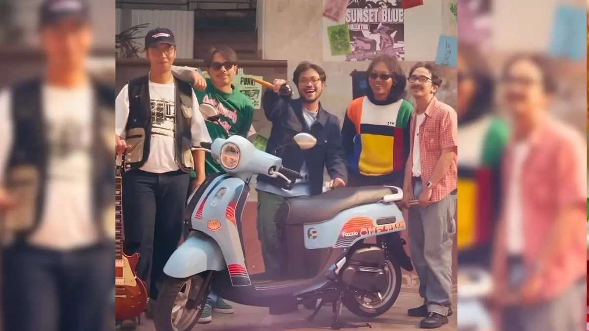 kolaborasi Yamaha dengan Alkateri, band lokal asal Bandun