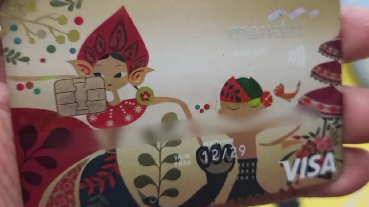 Ilustrasi ATM Bank Mandiri