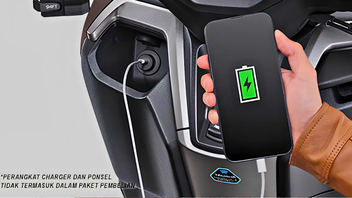 Fitur Charger pada NNAX Turbo