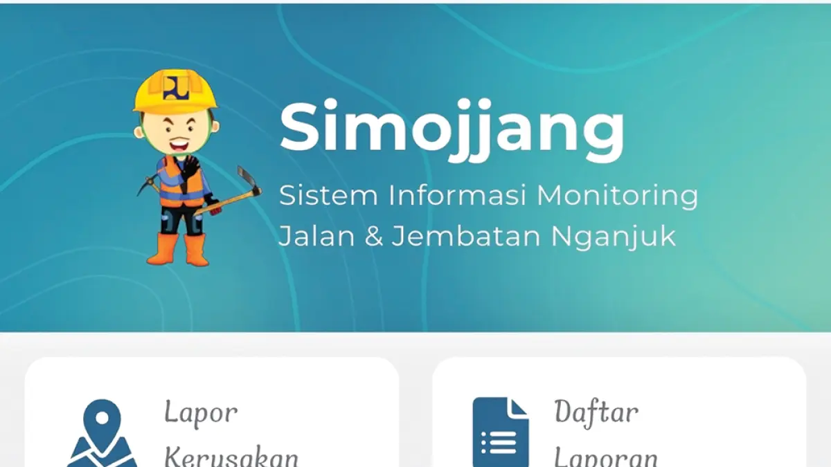 Dinas PUPR punya aplikasi Simojjang.
