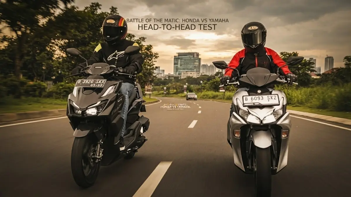 Honda Vario 160 vs Yamaha Aerox 155