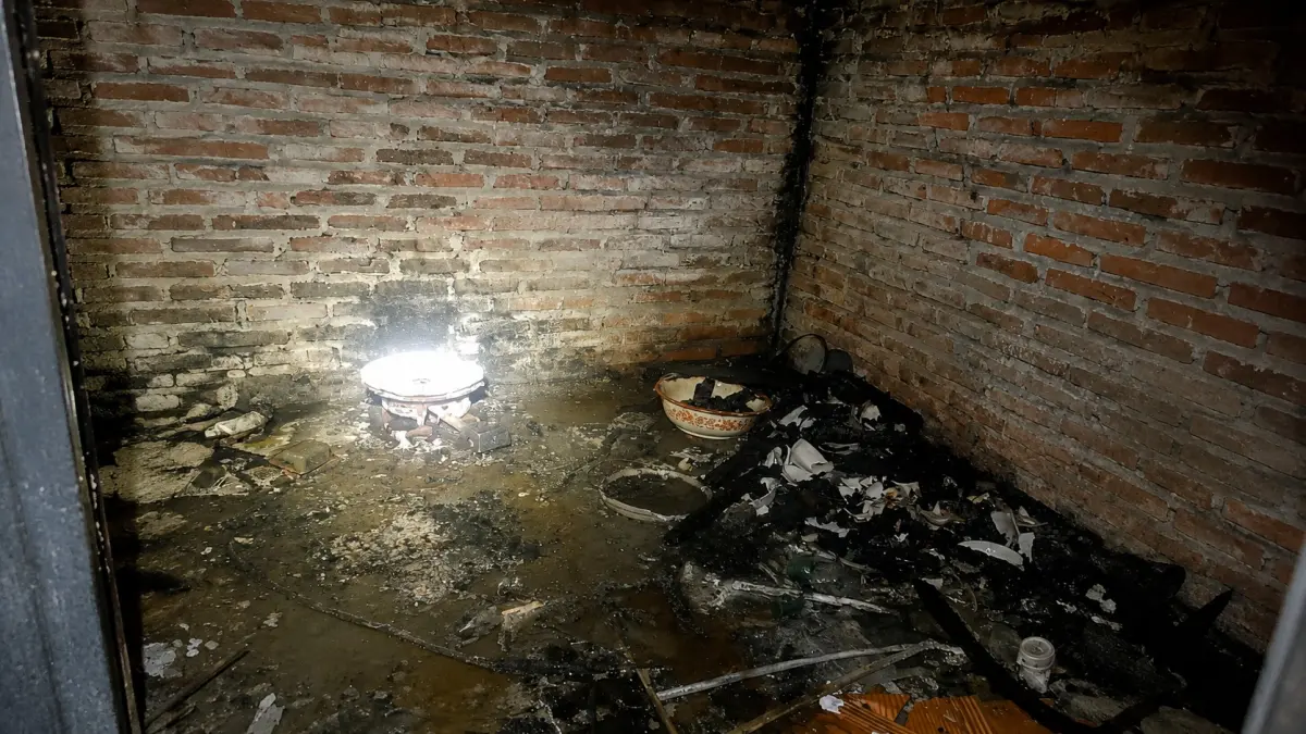 Elpiji Bocor, Rumah Warga Kramat Terbakar