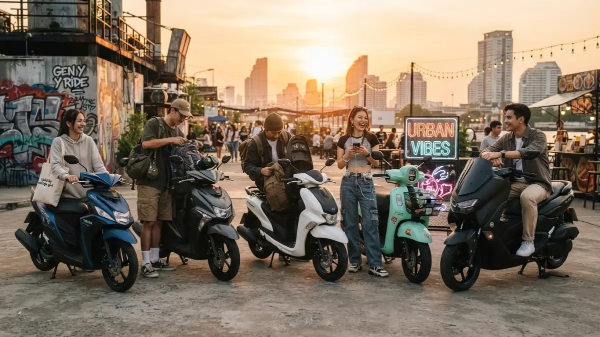 Motor Matic Yamaha yang Cocok Buat Gen Z, Ini Pilihan Sesuai Gaya