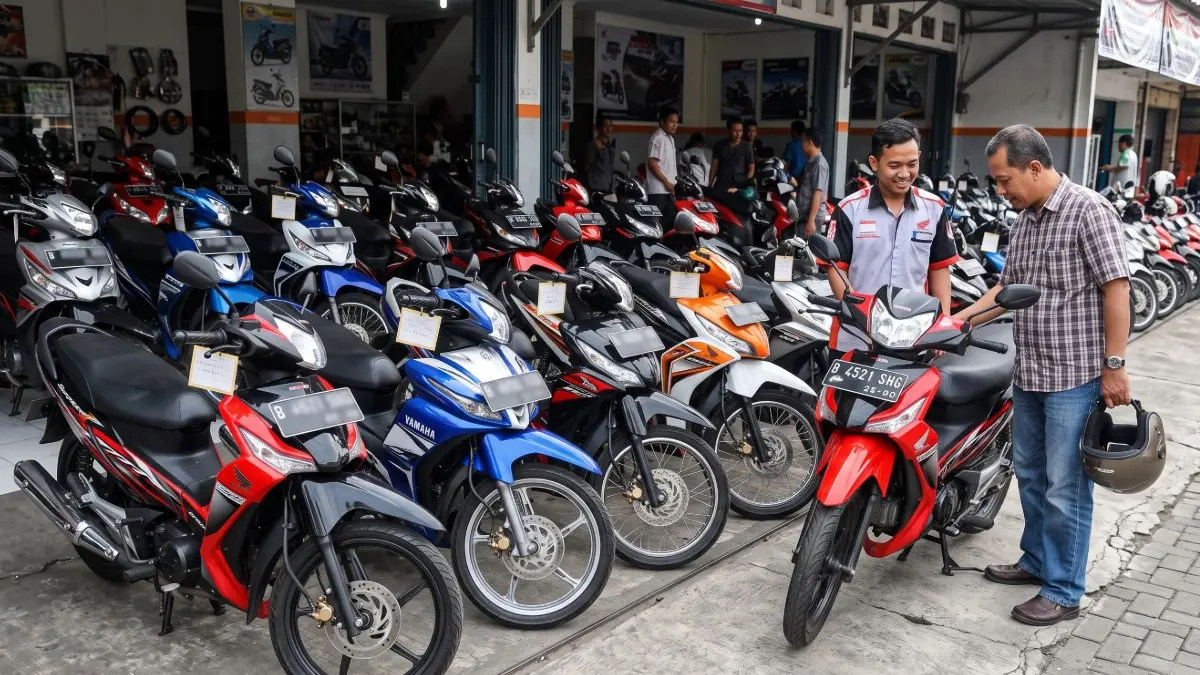 Motor Bebek Bekas Honda yang Nilai Jualnya Masih Stabil