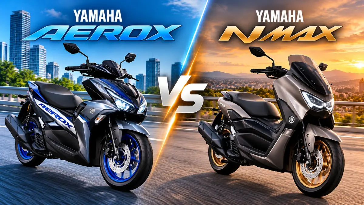 Yamaha NMax atau Aerox
