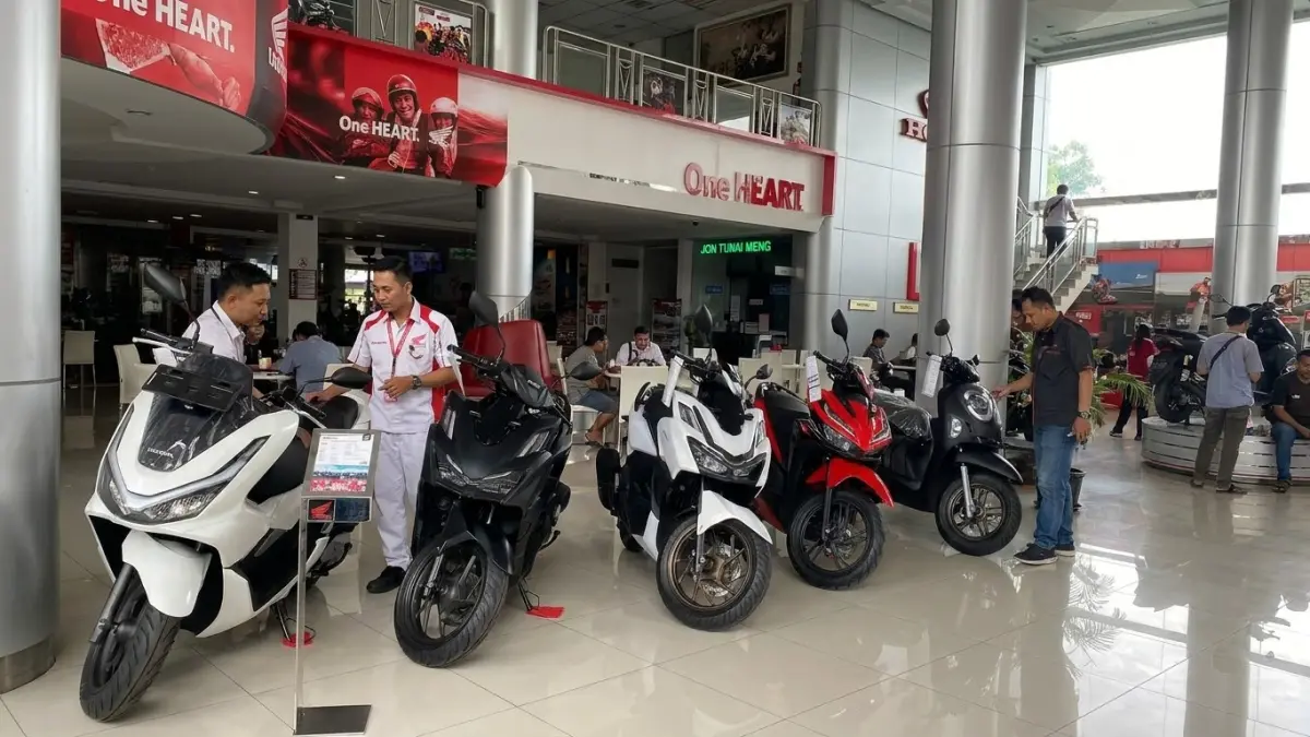 Update harga motor Honda terbaru
