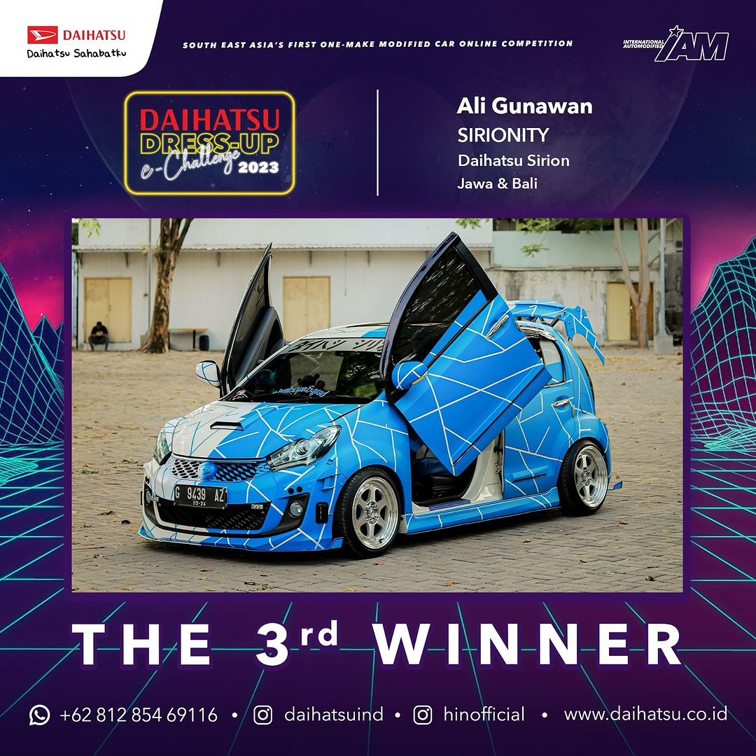 UNTUK PECINTA OTOMOTIF: Daihatsu Dress Up e-Challenge merupakan ajang adu kreativitas modifikasi mobil Daihatsu, dengan tetap memperhatikan aspek keamanan dan kenyamanan.