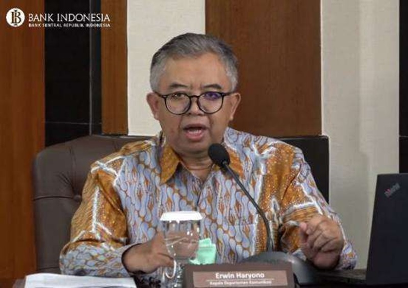Direktur Eksekutif Departemen Komunikasi BI Erwin Haryono