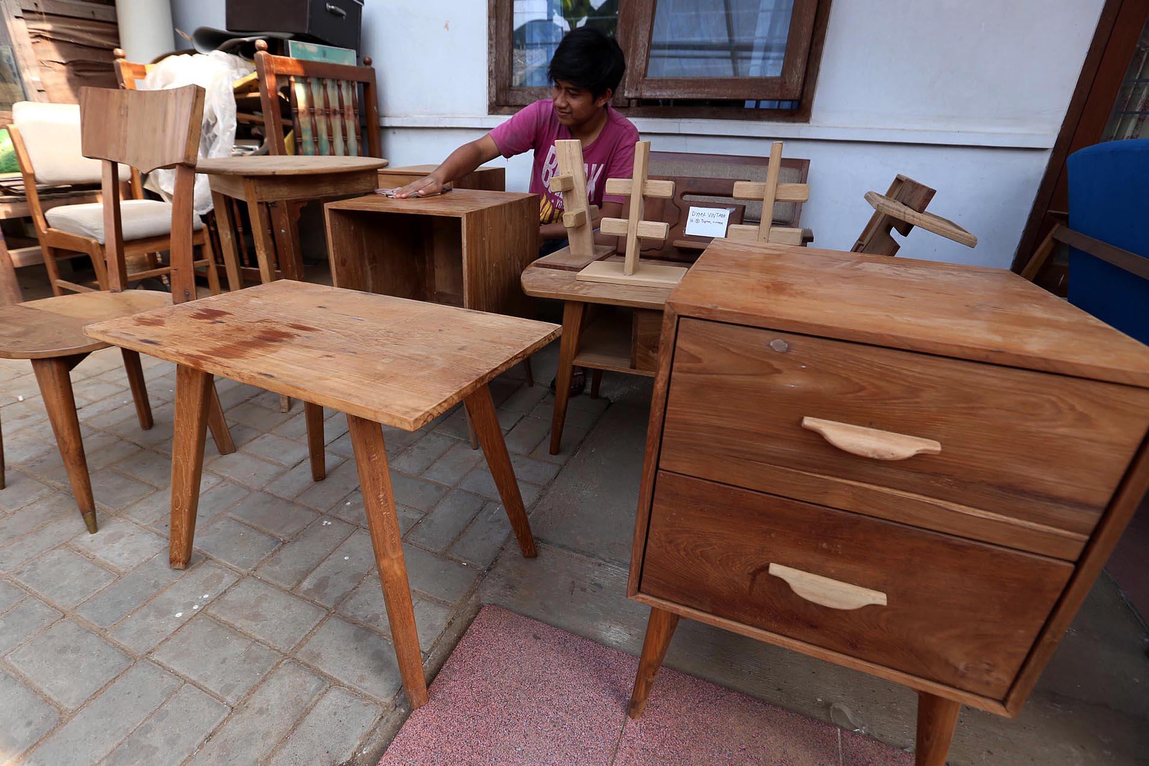 POTENSIAL: Industri furnitur memberi dampak positif bagi perekonomian nasional melalui kinerja ekspor dan serapan tenaga kerja.