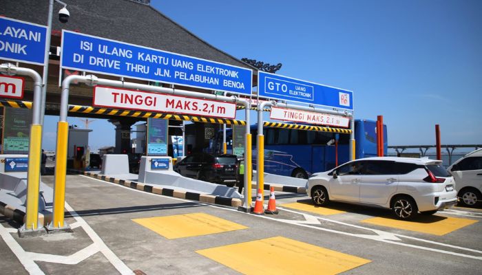 MASIH AKAN DIEVALUASI: Jasa Marga menilai uji coba MLFF di Jalan Tol Bali - Mandara hingga saat ini belum mencakup keseluruhan sistem pengoperasian jalan tol.