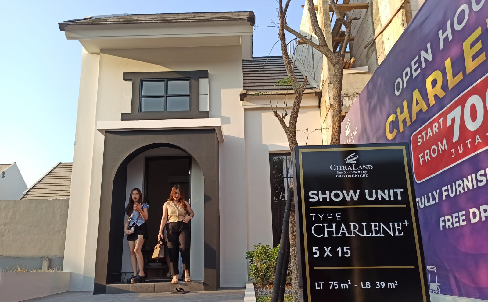 INSENTIF FISKAL: CitraLand Driyorejo telah menyiapkan 26 unit rumah ready stock dari berbagai tipe mulai tipe kecil hingga besar untuk memanfaatkan momen free PPN.