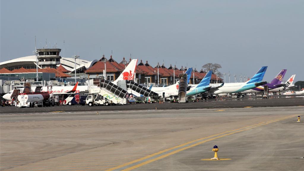 PUNCAK MOBILITAS: Selama Posko Nataru 2023/2024 pergerakan pesawat di bandara-bandara AP1 diperkirakan mencapai 29.674 pergerakan.
