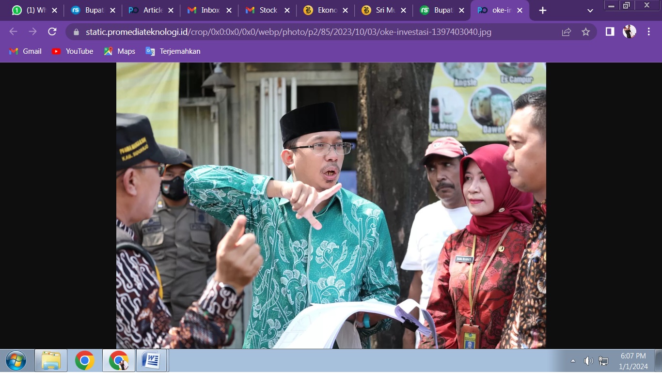 Bupati Sidoarjo Ahmad Muhdlor Ali aktif membangun infrastruktur di Sidoarjo.