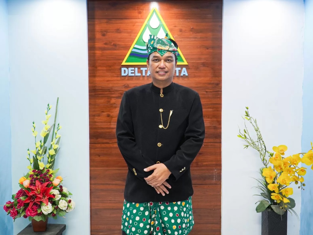 Direktur Utama Perumda Delta Tirta Dwi Hary Soeryadi.