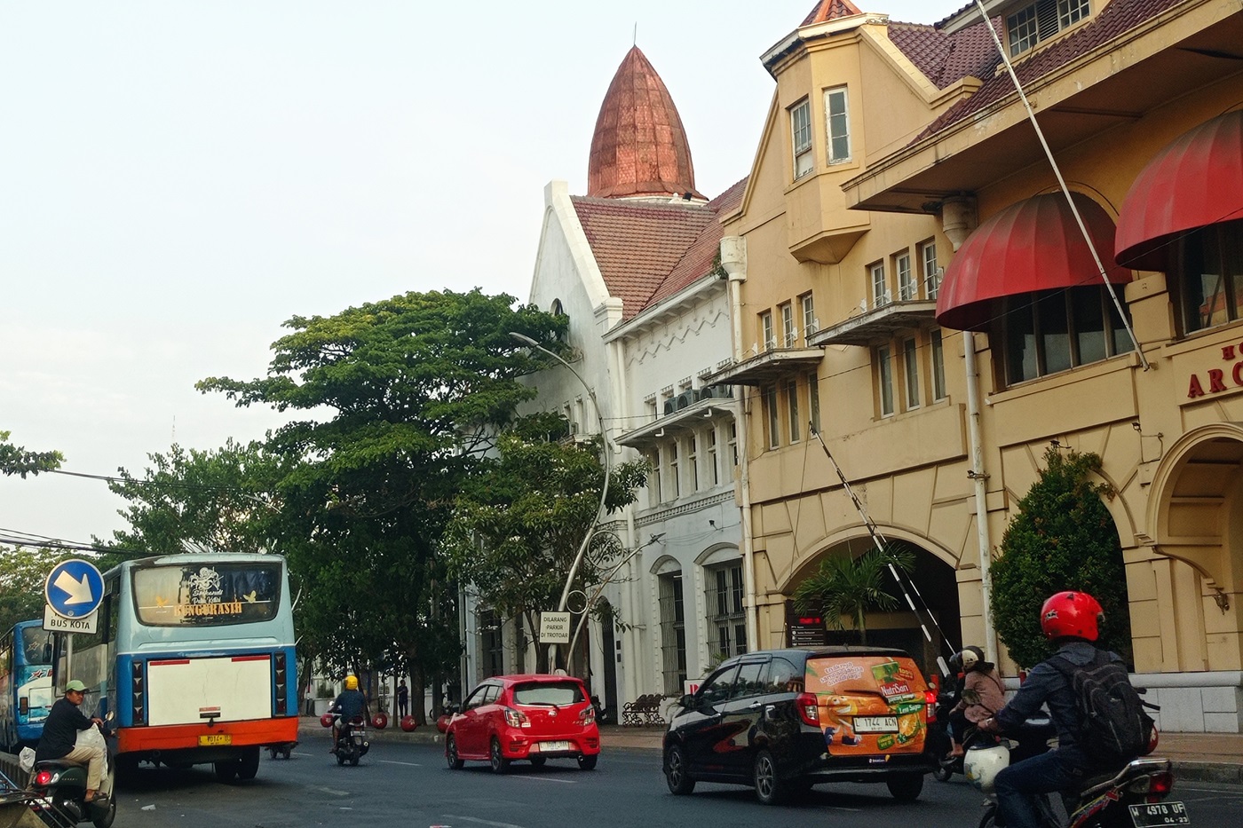 WISATA HERITAGE: Eropa Street Furniture bakal menjadi penguat identitas Kawasan Kota Lama Surabaya.