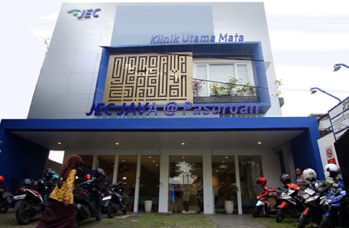 MEGAH: Klinik Utama Mata JEC JAVA @ Pasuruan makin dekat memberikan pelayanan kesehatan mata kepada masyarakat Pasuruan.