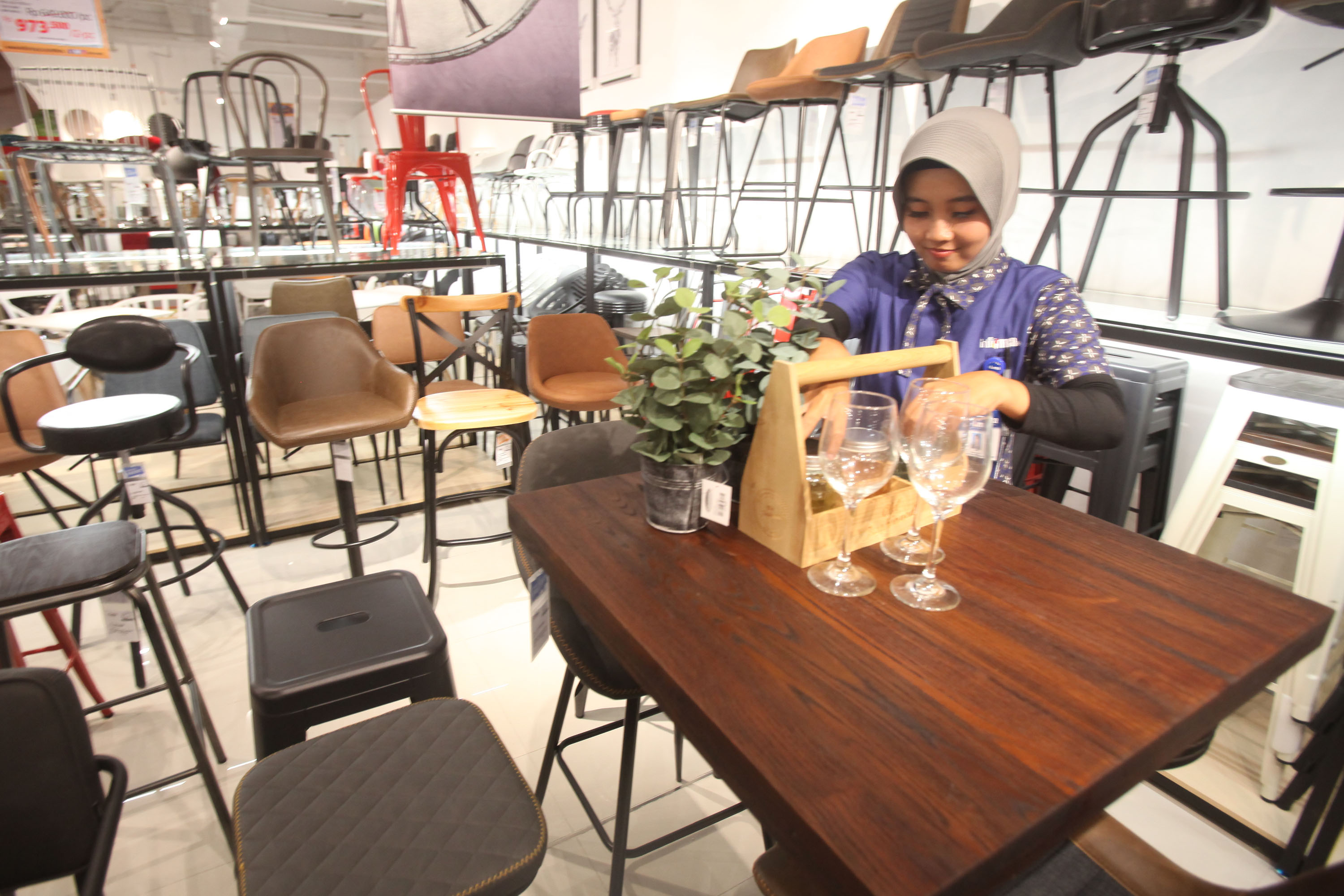 PUNYA PELUANG: Industri furnitur dan mebel mempunyai potensi pasar yang cukup besar.