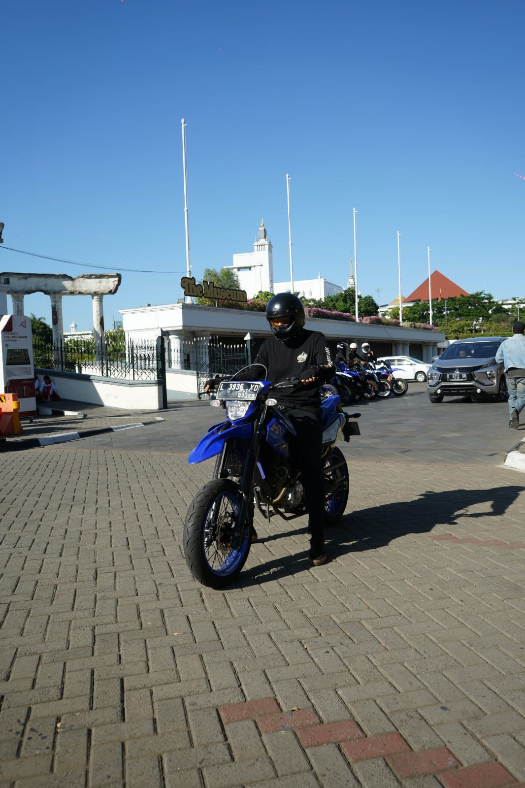 MOTOR OFF ROAD: Yamaha WR 155 R dilengkapi dengan fitur dan teknologi canggih yang sangat mendukung kebutuhan berpetualang para penggunanya.